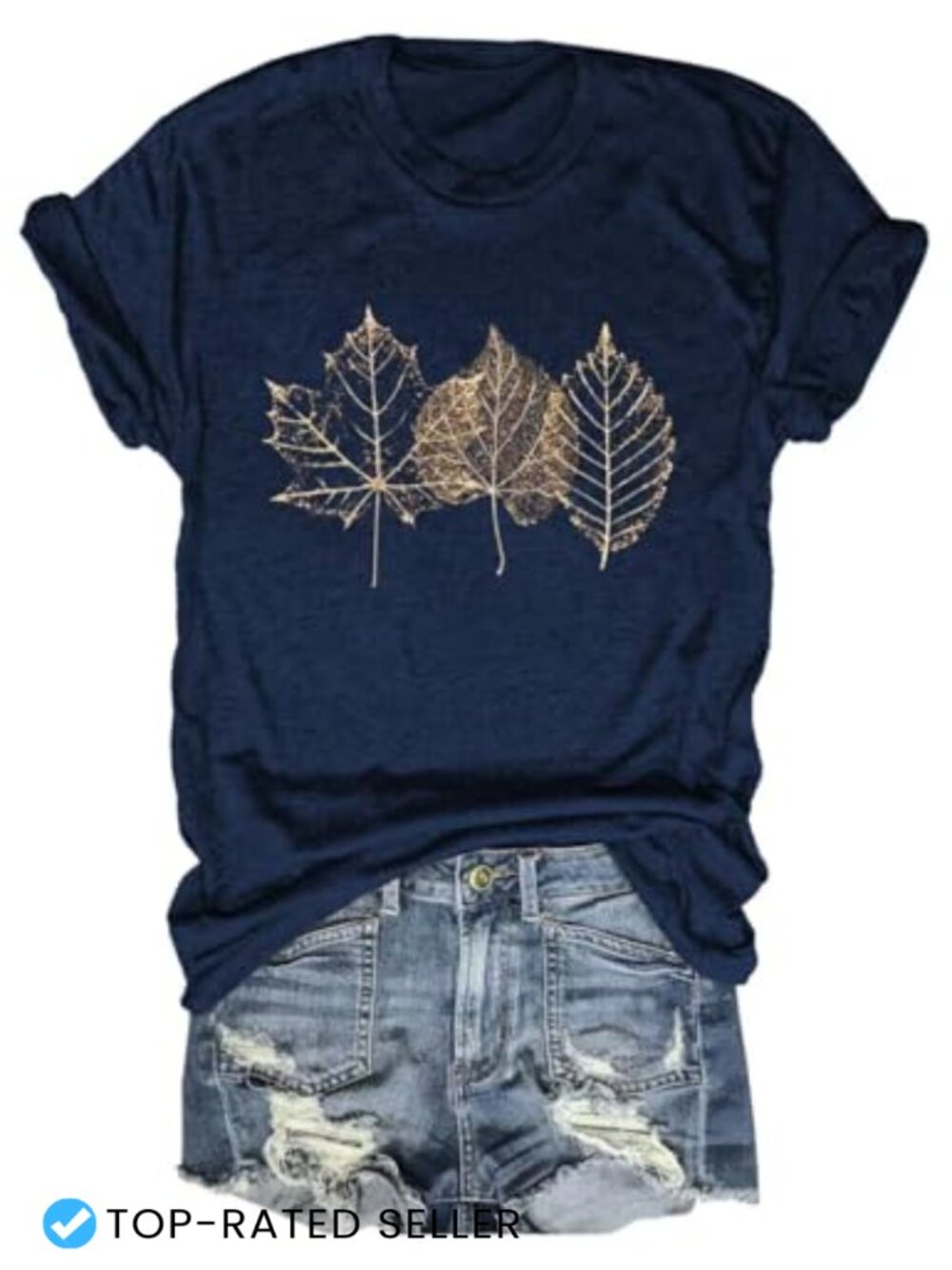 Women's Fall Graphic Tee Crew Neck Pumpkin Halloween Thanksgiving Soft Cotton